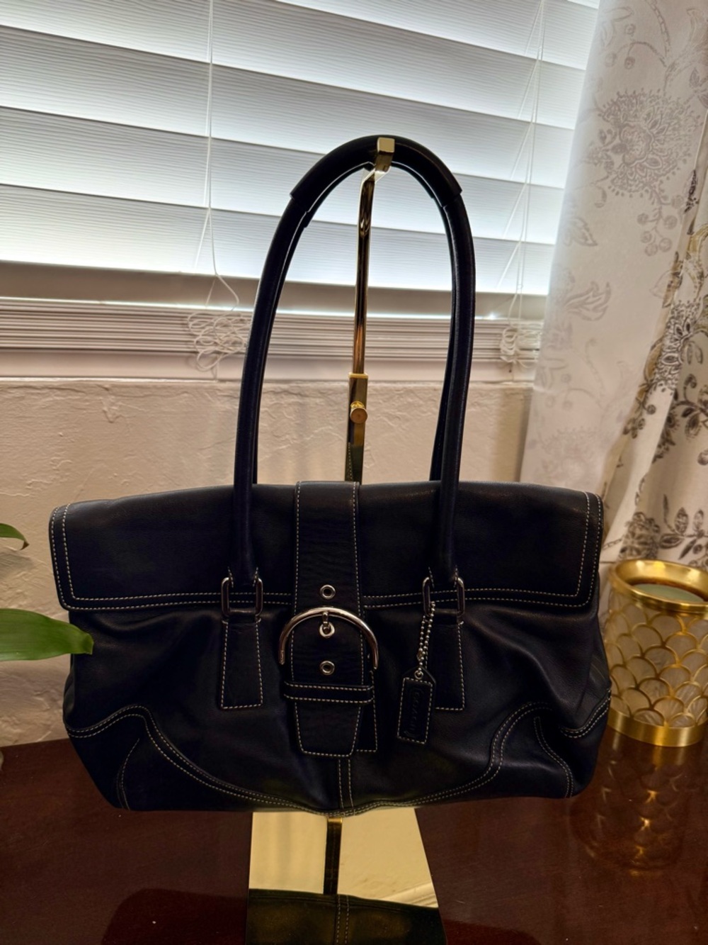 Coach Soho Large Buckle Flap Shoulder Bag